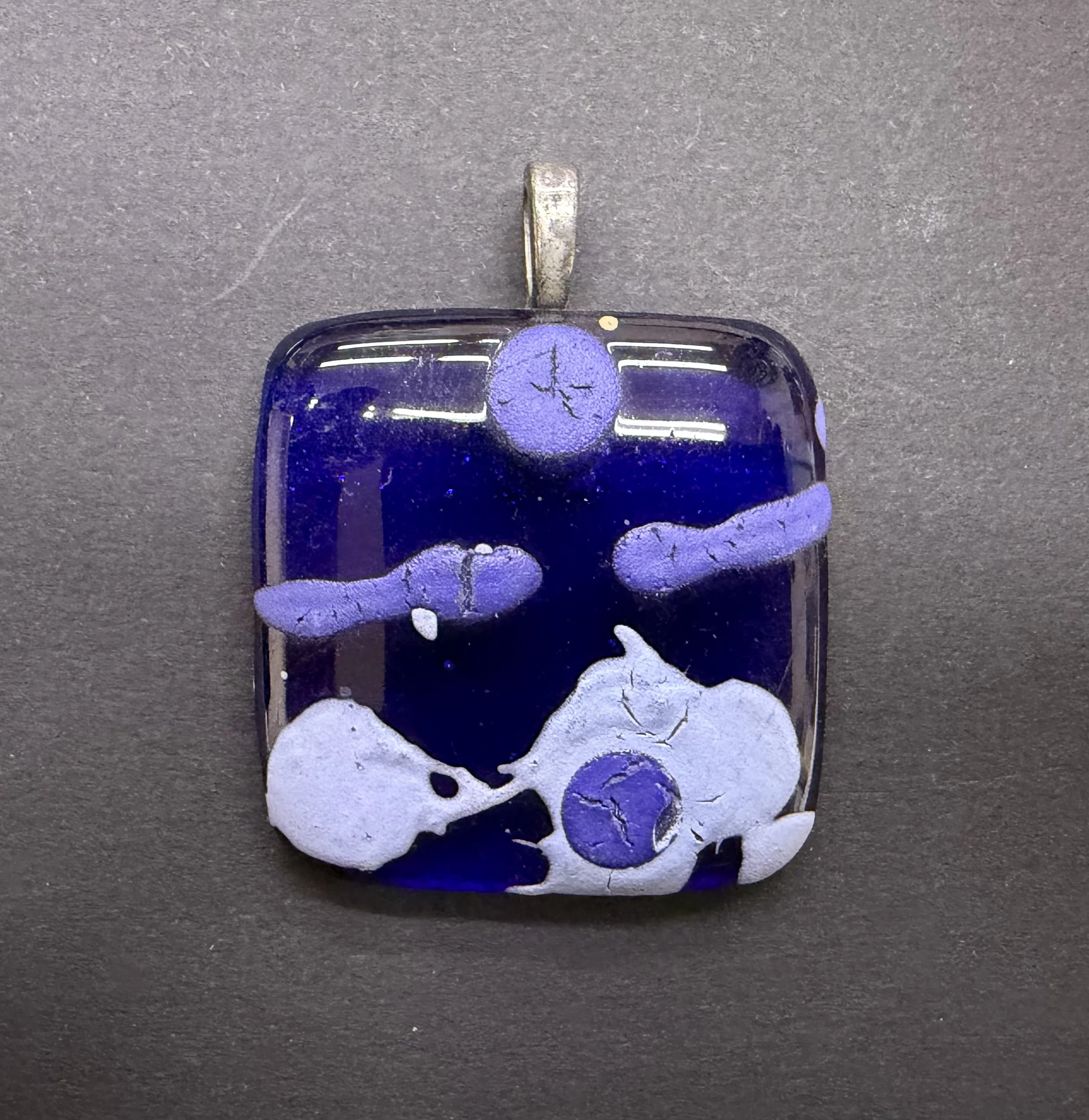 Kayren Lyle fused glass artwork