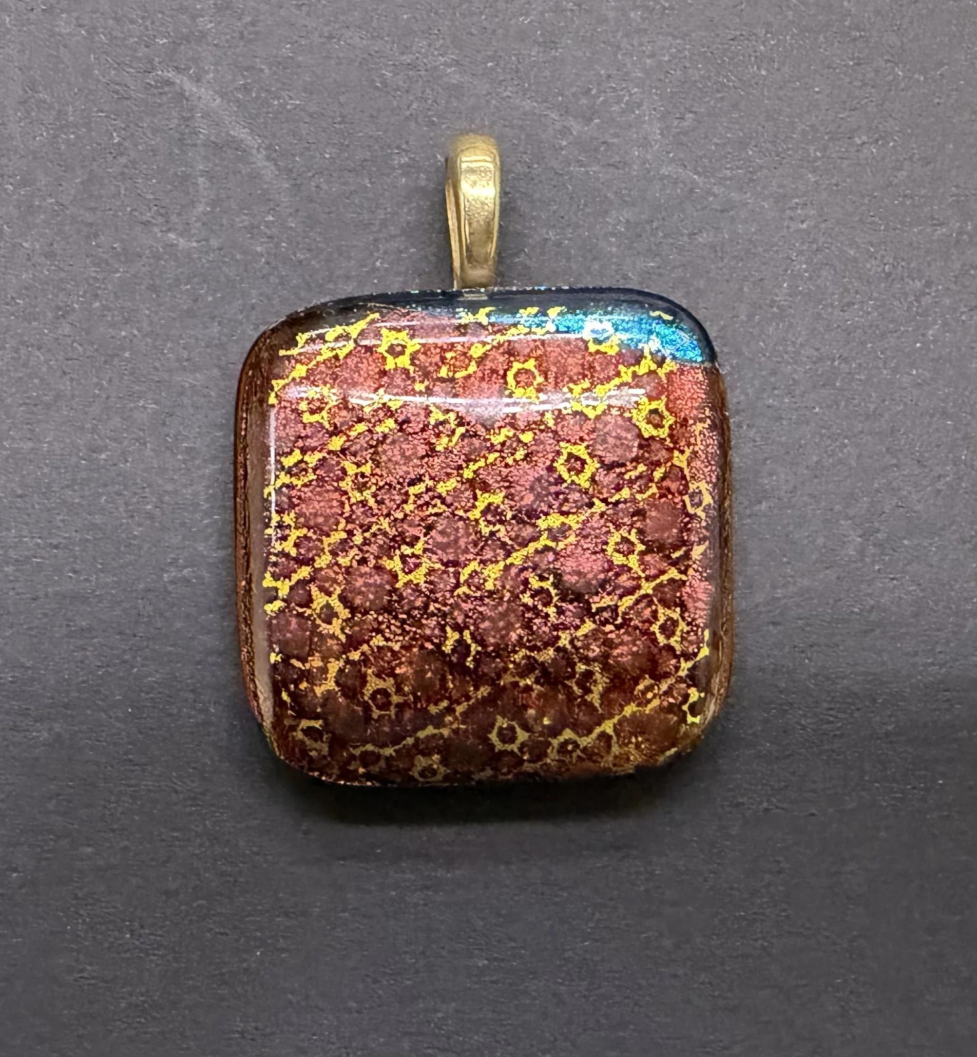 Kayren Lyle fused glass artwork
