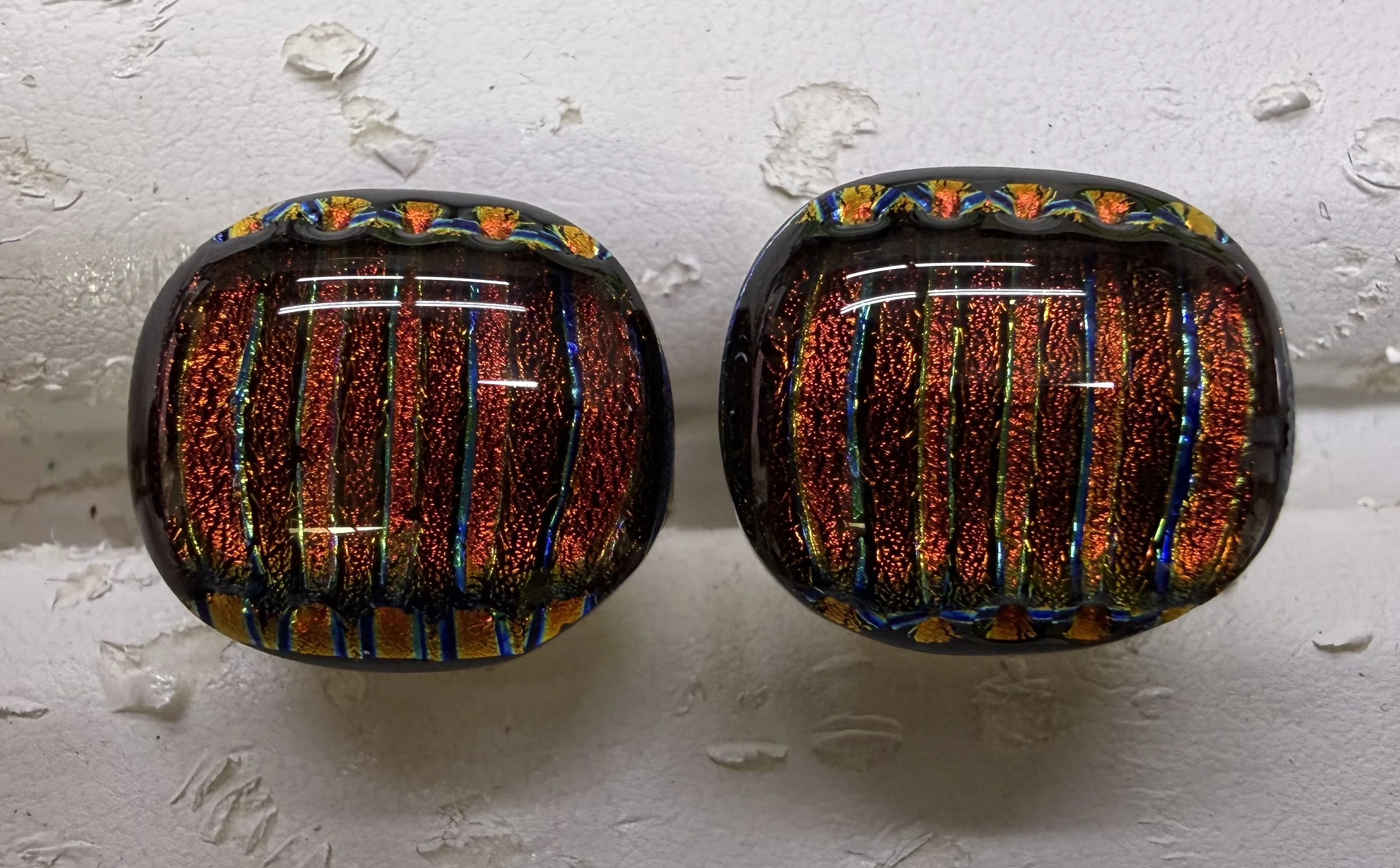 Kayren Lyle fused glass artwork