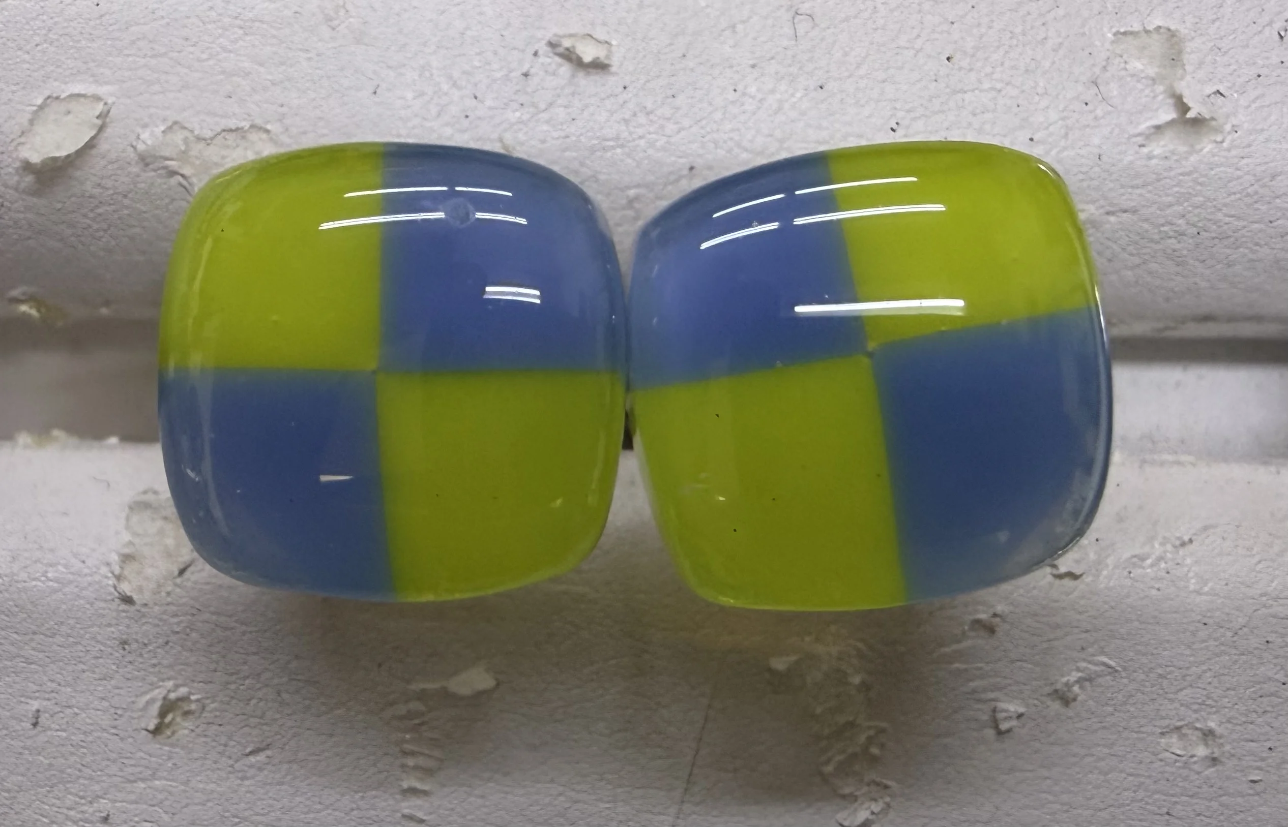 Kayren Lyle fused glass artwork