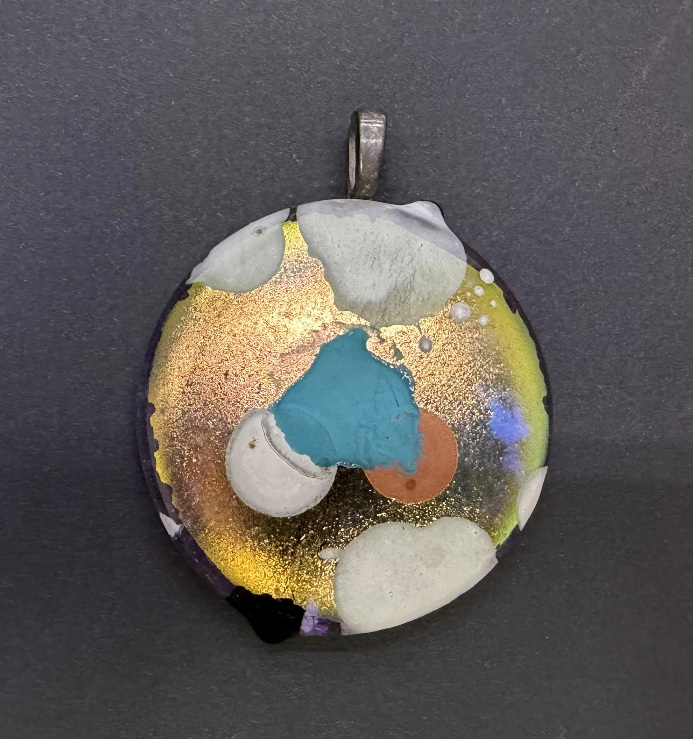 Kayren Lyle fused glass artwork