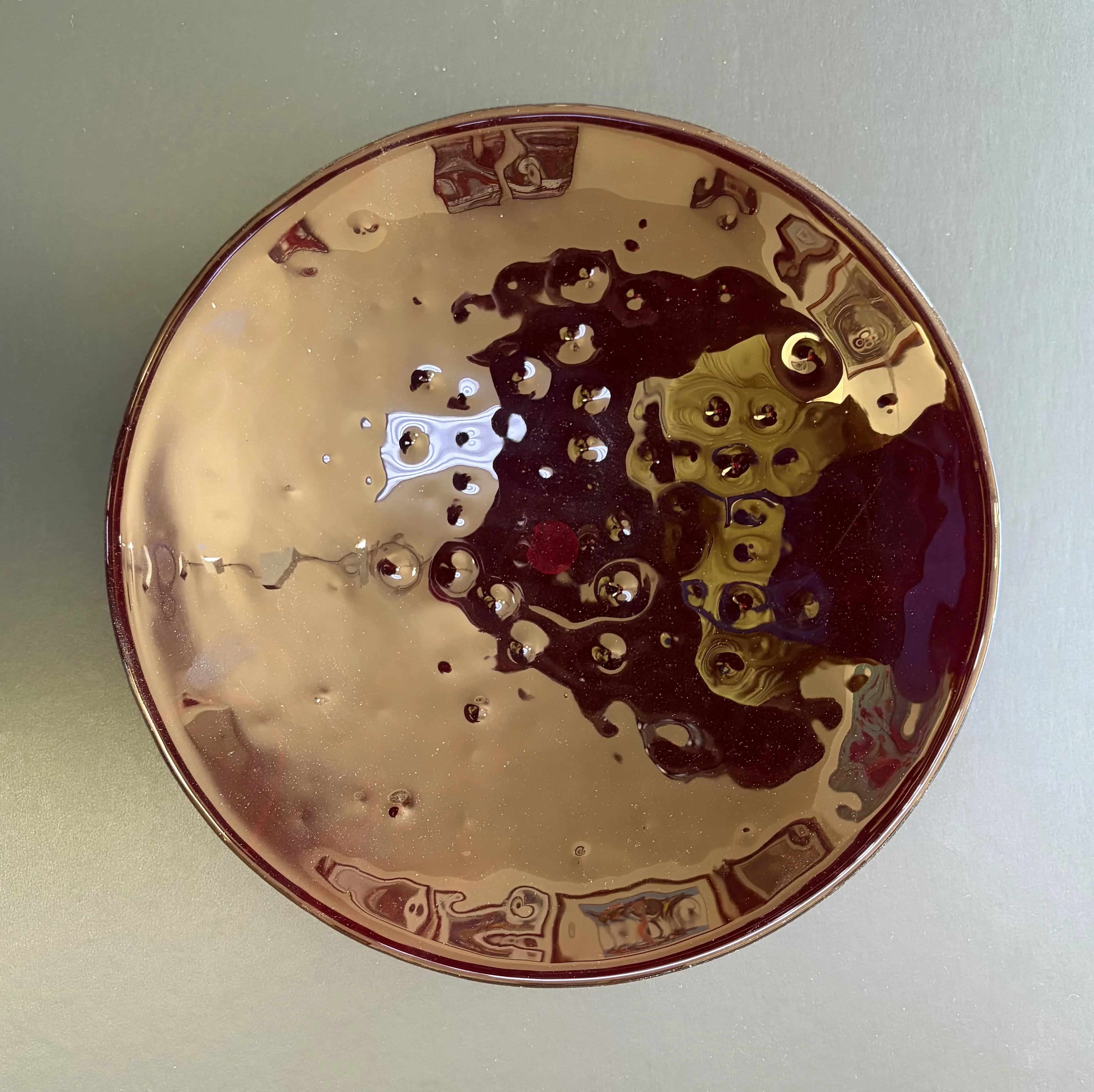 Kayren Lyle fused glass artwork