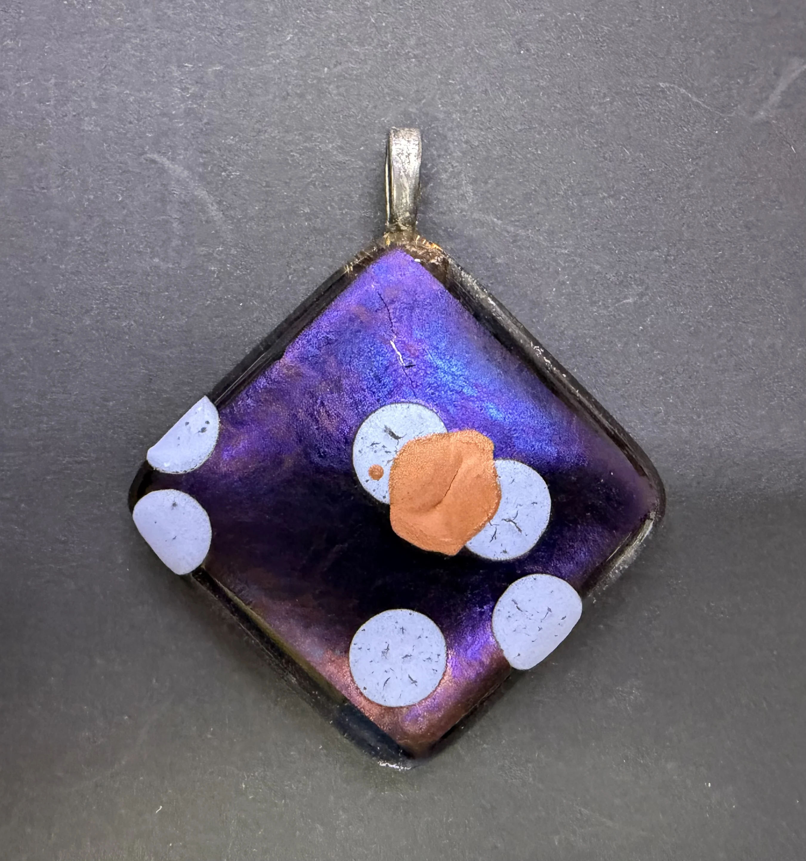 Kayren Lyle fused glass artwork