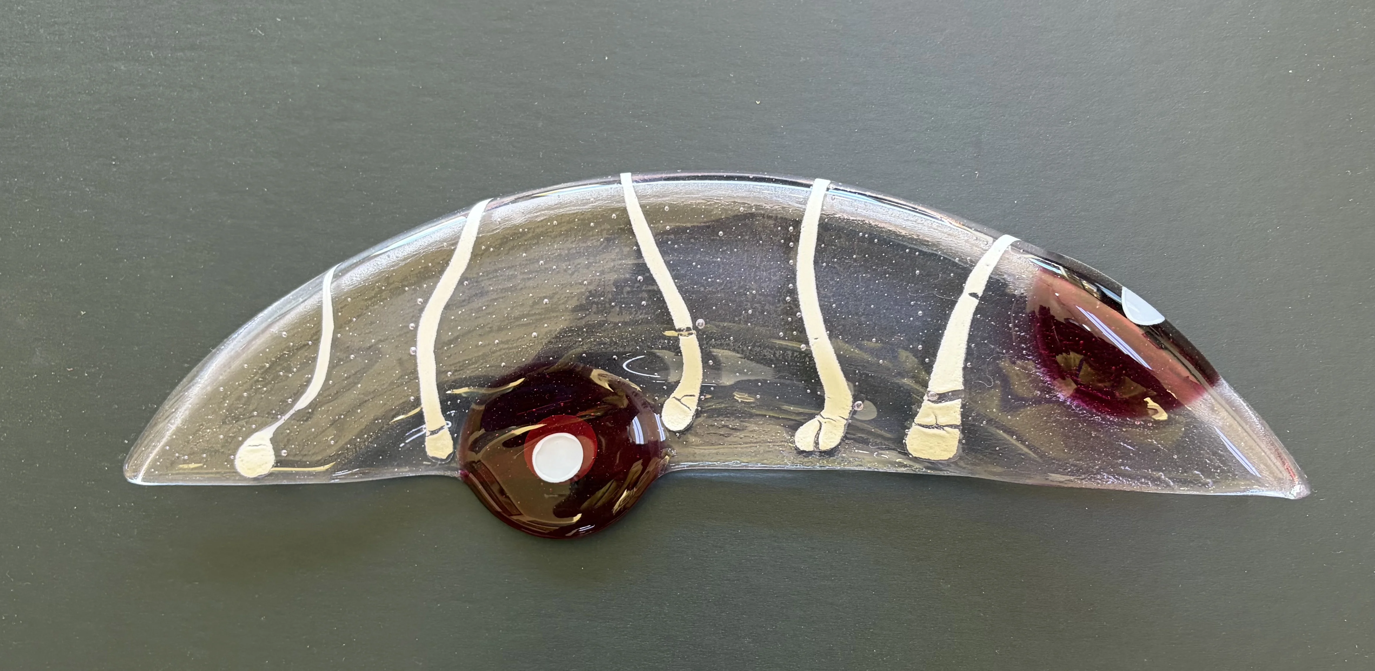 Kayren Lyle fused glass artwork