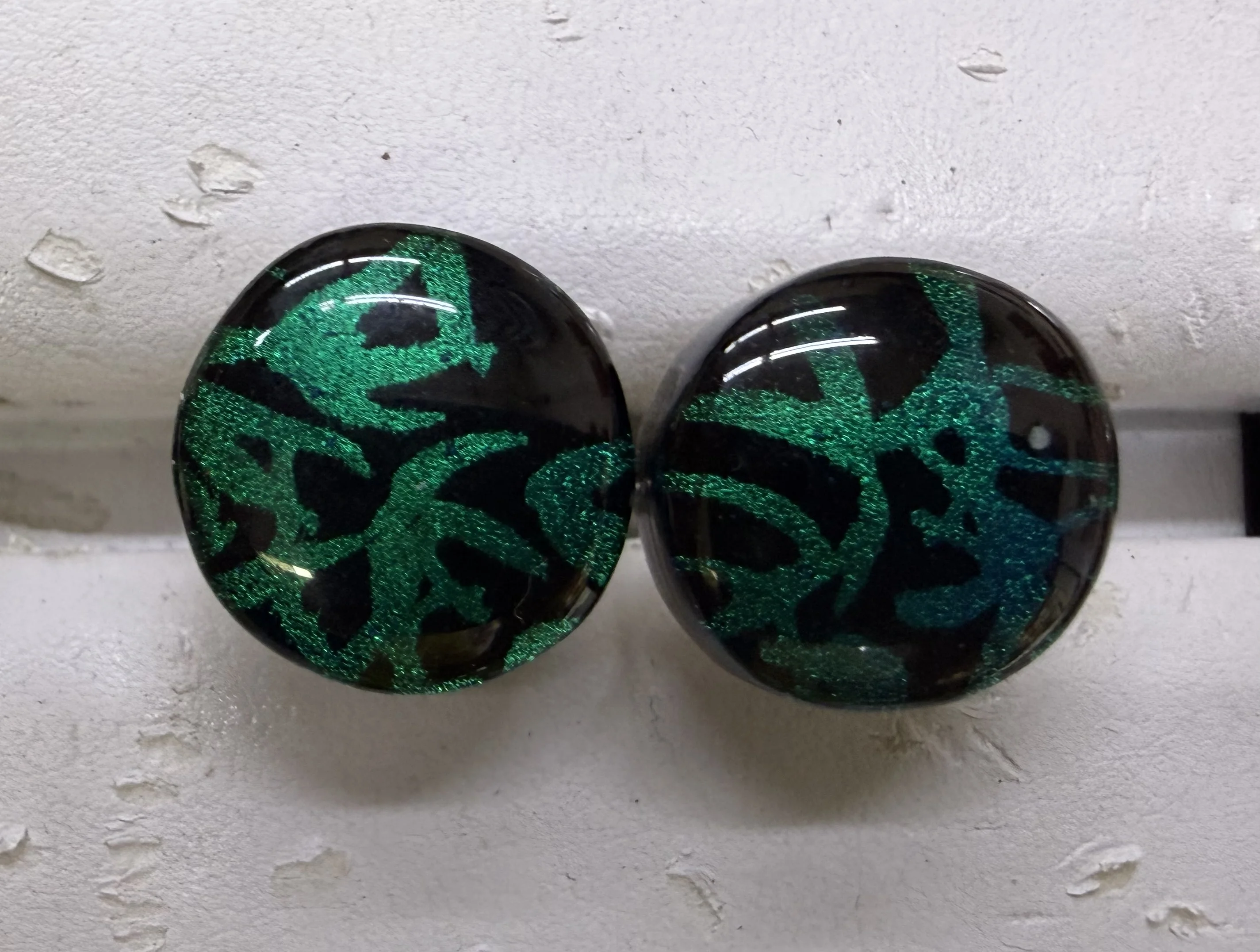 Kayren Lyle fused glass artwork