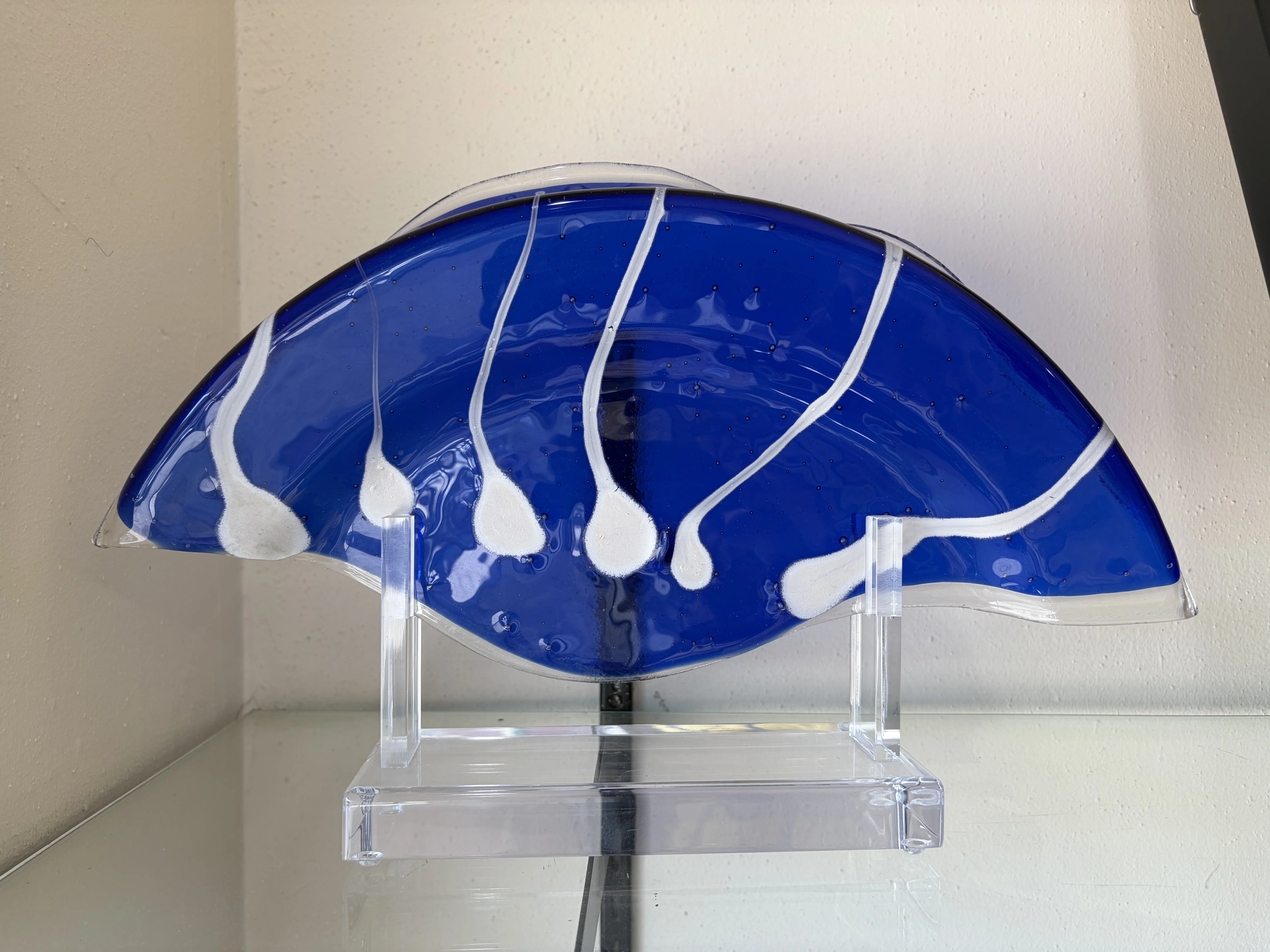 Kayren Lyle fused glass artwork