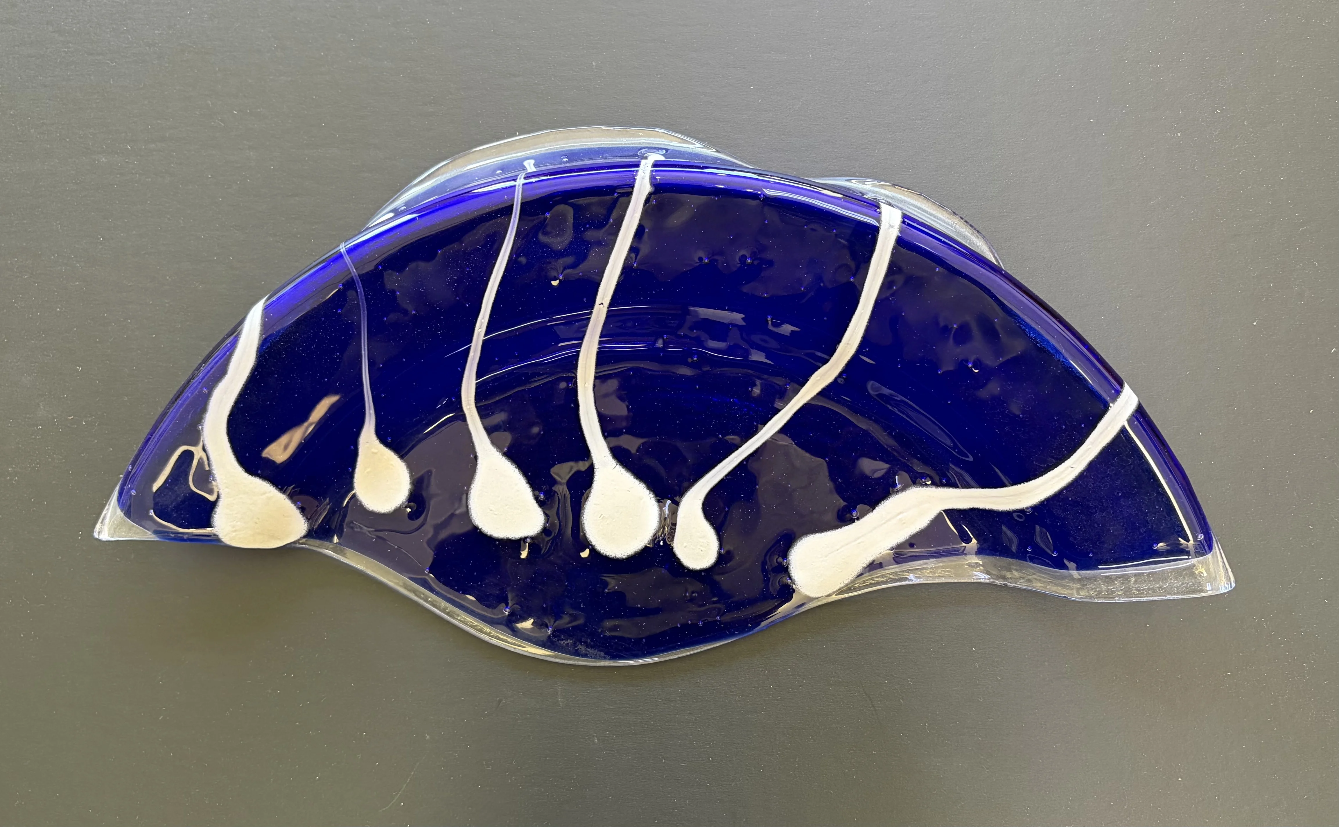 Kayren Lyle fused glass artwork